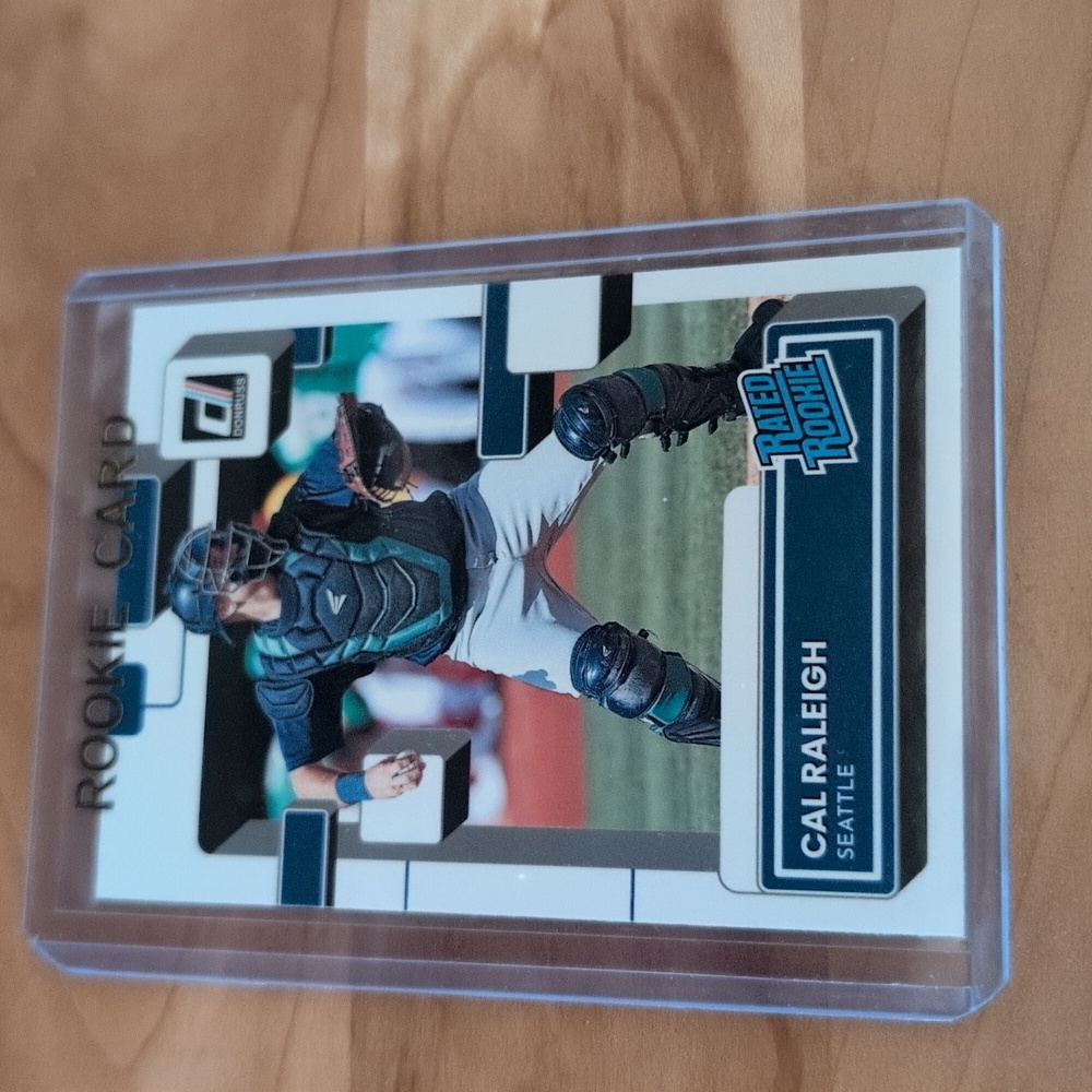 2022 Donruss Cal Raleigh Rated Rookie Card Mariners